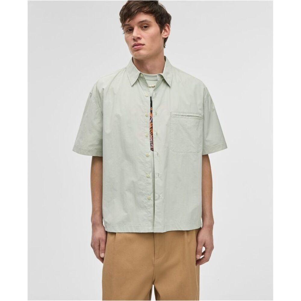 Mode Of One Mens Relaxed Fit Button Up Shirt, NWT